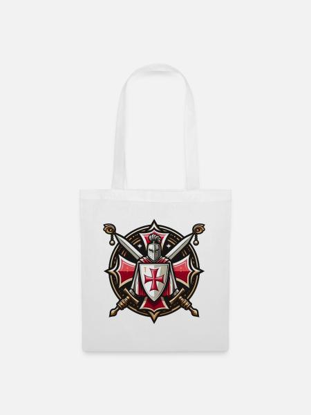 Knights templar - Tote Bag - white