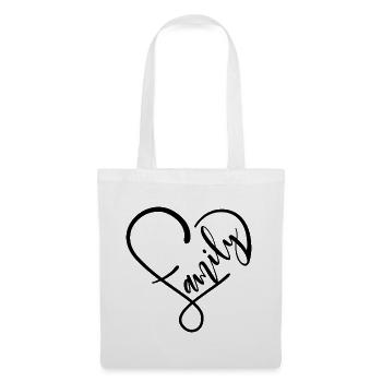 family - Tote Bag - white - Front