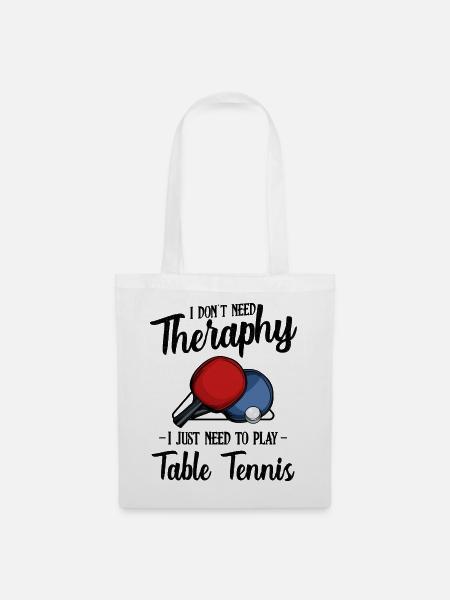 Table tennis - Tote Bag - white