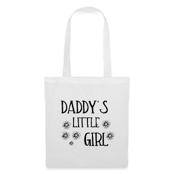 DADDY'S LITTLE GIRL - Stoffbeutel - Weiß - Vorne