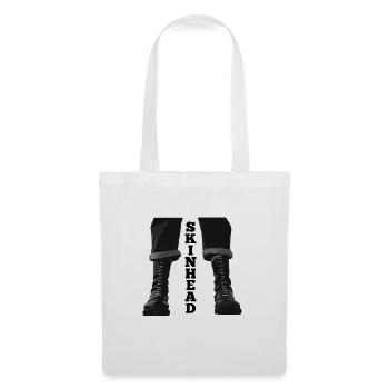 Skinhead Boots - Stoffbeutel - Weiß - Vorne
