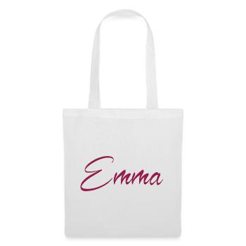Emma - Stoffbeutel - Weiß - Vorne