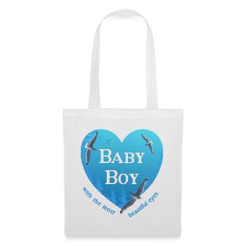 baby boy - Stoffbeutel - Weiß - Vorne