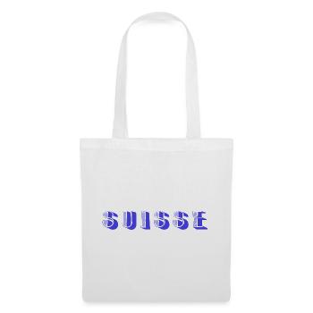 SUISSE. PAYS. GENEVE. SUISSE. HUMOUR. PAYS - Sac en tissu - blanc - Devant