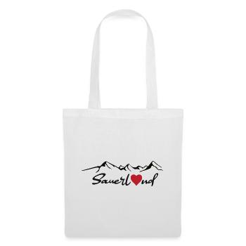 Sauerland Sticker - Stoffbeutel - Weiß - Vorne