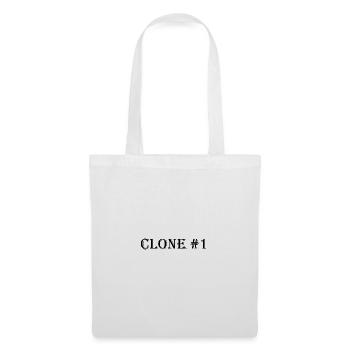 Clone #1 - Stoffbeutel - Weiß - Vorne