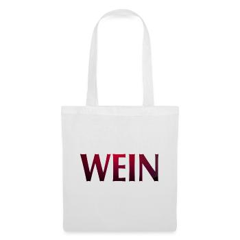Wein - Stoffbeutel - Weiß - Vorne