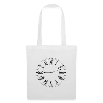 Roman clock - Tote Bag - white - Front