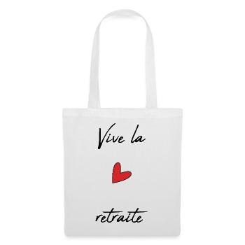 RETIREMENT. RETIREMENT. RETIRED. RETIREMENT - Tote Bag - white - Front
