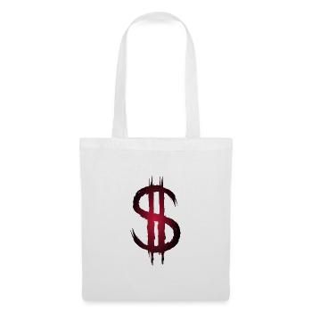 Dollarzeichen Dollar Geld Symbol - Stoffbeutel - Weiß - Vorne