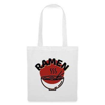 Shoyu Ramen ist eine köstliche japanische Suppe - Ich liebe Ramen - Stoffbeutel - Weiß - Vorne