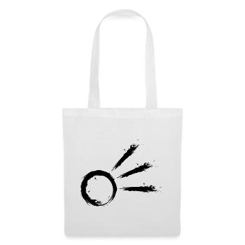 Komet Symbol Schweifstern Astrologie Astronomie - Stoffbeutel - Weiß - Vorne