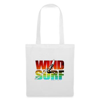 Windsurfen fürs Leben - Stoffbeutel - Weiß - Vorne