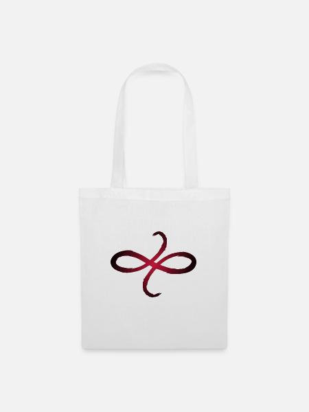 Keltische Symbole Freundschaft - Stoffbeutel - Weiß