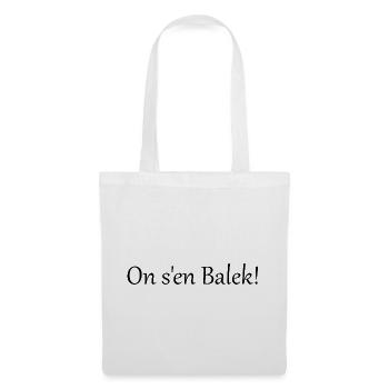 On s'en balek - Sac en tissu - blanc - Devant