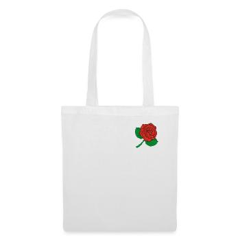 Rose - Stoffbeutel - Weiß - Vorne