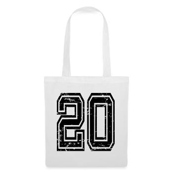 20 Denizli used look - Stoffbeutel - Weiß - Vorne