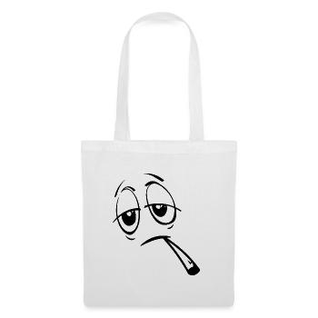 weed thc stoned - Stay calm, smoke weed - Tote Bag - white - Front