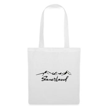 Sauerland Sticker - Stoffbeutel - Weiß - Vorne