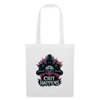 Crit Happens - Tote Bag - white - Front