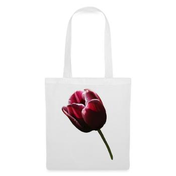 Tulpe Tulpen - Stoffbeutel - Weiß - Vorne