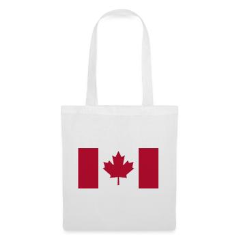 Drapeau canada drapeau érable Canada Day 1867 Toronto - Sac en tissu - blanc - Devant