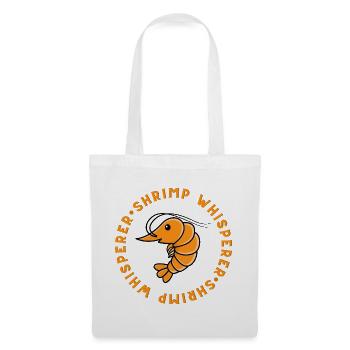 Shrimp Whisperer - Angelliebhaber - Stoffbeutel - Weiß - Vorne