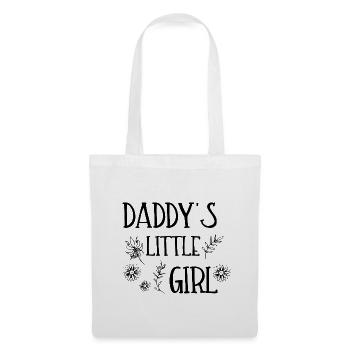 DADDY'S LITTLE GIRL - Stoffbeutel - Weiß - Vorne