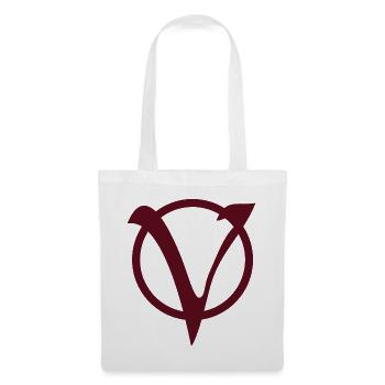 Vendetta Logo - Stoffbeutel - Weiß - Vorne
