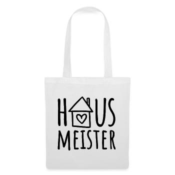 Hausmeister - Stoffbeutel - Weiß - Vorne