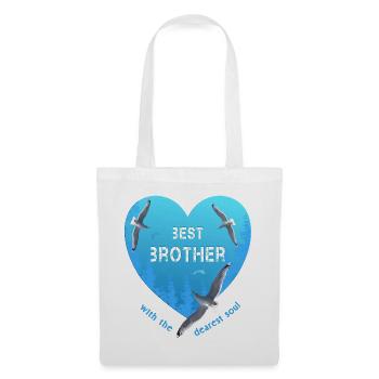 best brother - Stoffbeutel - Weiß - Vorne