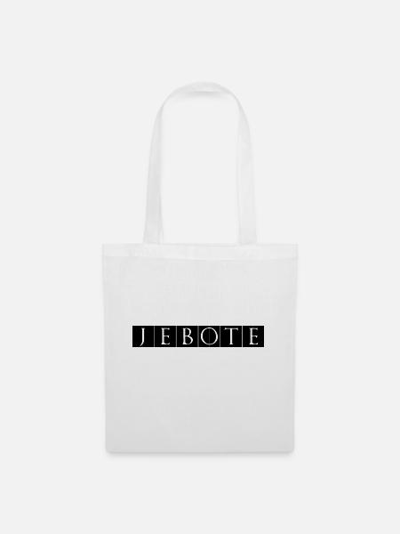 Jebote - Stoffbeutel - Weiß