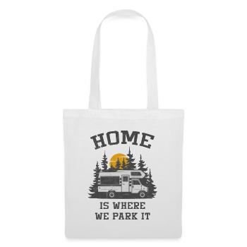 Camping-car Camping Camping-car - Sac en tissu - blanc - Devant