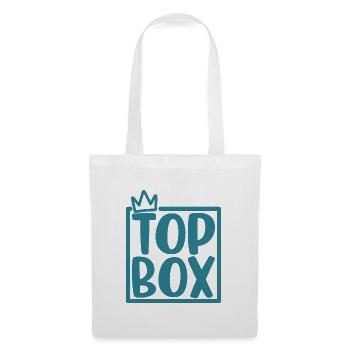 Top Box einmal - Stoffbeutel - Weiß - Vorne