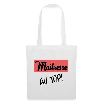 THANK YOU. MISTRESS. MASTER. THANK YOU MISTRESS - Tote Bag - white - Front