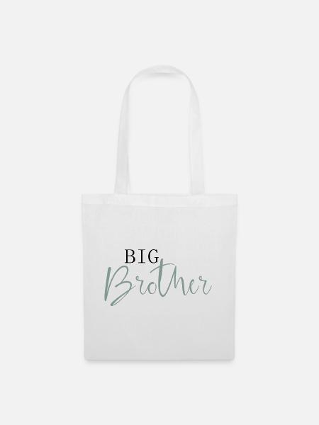 big brother - Stoffbeutel - Weiß