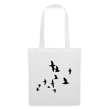 birds - Stoffbeutel - Weiß - Vorne