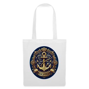 Skipper Logo - Tote Bag - white - Front