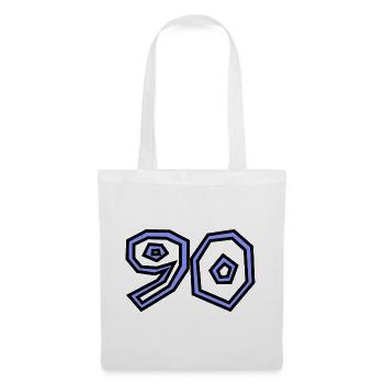90 - Stoffbeutel - Weiß - Vorne