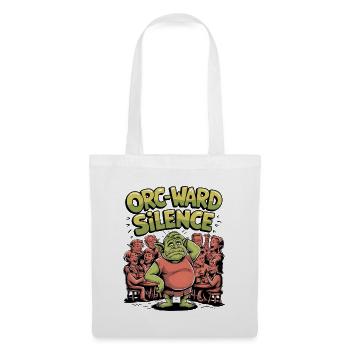 Orc-ward Silence - Tote Bag - white - Front