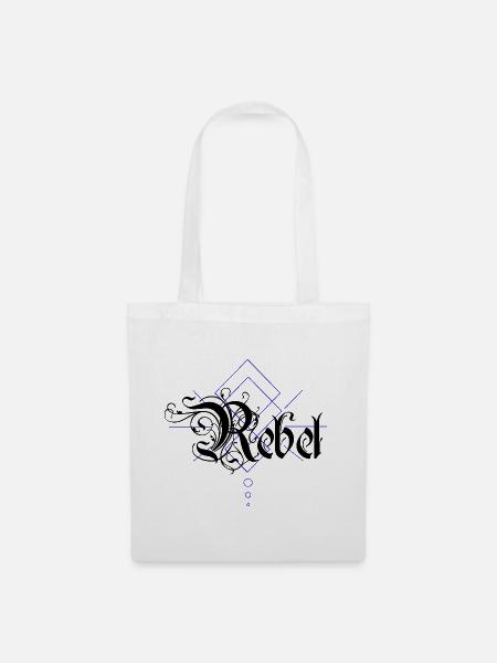 Rebel - Tote Bag - white