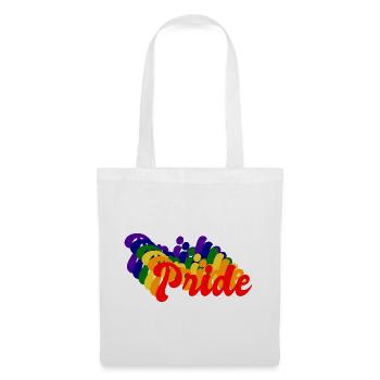 Stolz LGBT Retro - Stoffbeutel - Weiß - Vorne