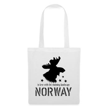 Norway - Stoffbeutel - Weiß - Vorne