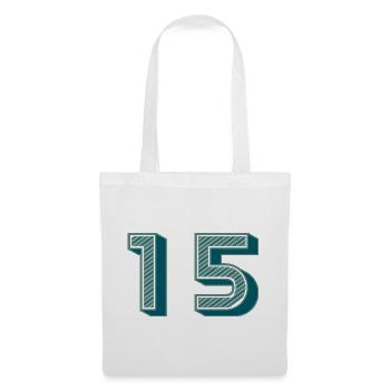 15 - Stoffbeutel - Weiß - Vorne