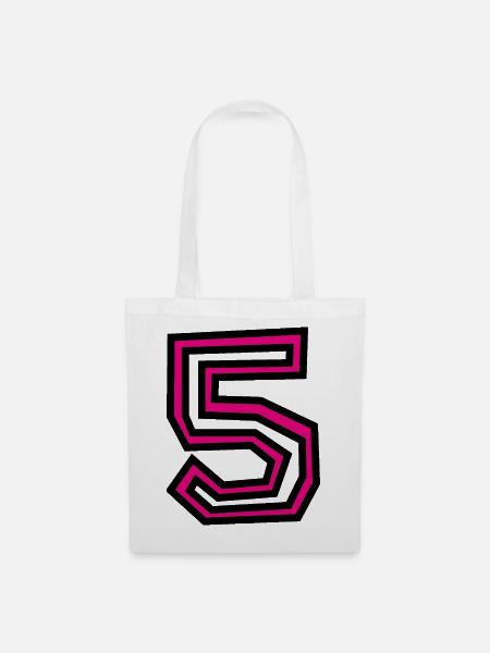 5 - Stoffbeutel - Weiß