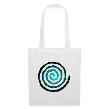 Spirale Symbol Wachstum und Erweiterung - Stoffbeutel - Weiß - Vorne