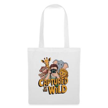 Captured By The Wild - Tote Bag - white - Front