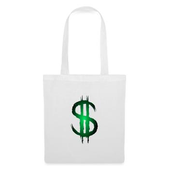 Dollarzeichen Dollar Geld Symbol - Stoffbeutel - Weiß - Vorne