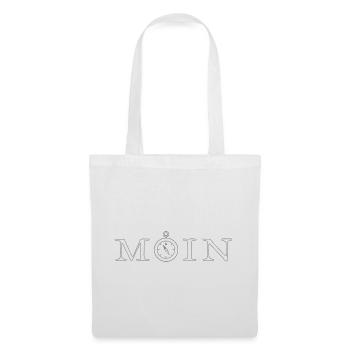 Moin - Stoffbeutel - Weiß - Vorne