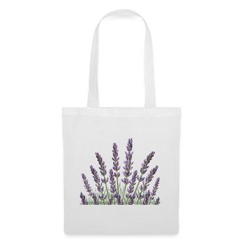 Lavendel Lavendelhalme - Stoffbeutel - Weiß - Vorne